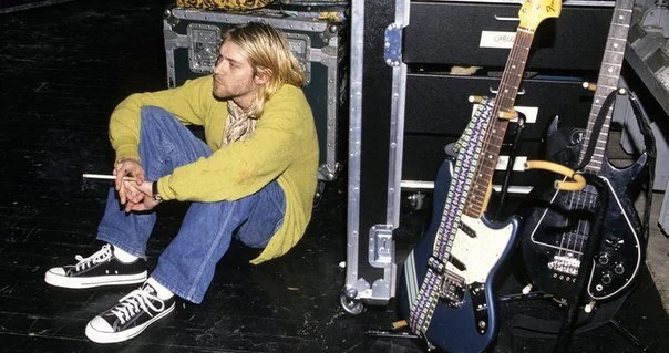 Kurt Cobain w trampkach